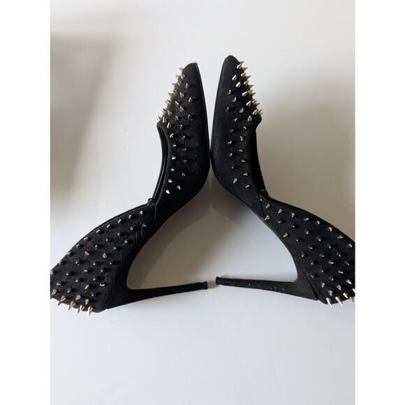 STEVE MADDEN Vala Testy Spiked Studded Pointed Stiletto Heel Pumps Women's 5.5M - Picture 8 of 12